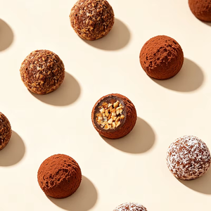 Palline di Cioccolato al Tartufo Ripiene di Noci Croccanti, Ideali per Caffetterie e Pasticcerie - Product Image 5