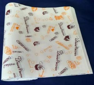 High Quality Custom <b>Greaseproof</b> <b>Paper</b> Printing Machine Printed <b>Greaseproof</b> <b>Paper</b> Custom Printed <b>Greaseproof</b> Food Wrapping <b>Paper</b> - Product Image 3