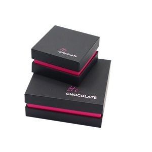 Custom Luxury Rigid Cardboard Gift <b>Box</b> with Matt Lamination High-End Packaging for Chocolate Biscuit Nut Snacks - Product Image 3