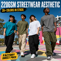 T-shirt imprimé 100 % coton style vintage, vêtement culturel, tee-shirt uni à manches régulières, streetwear oversize, haut pour homme en gros