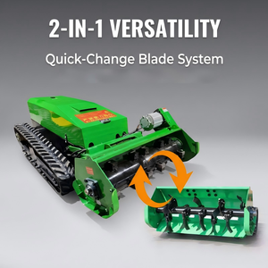 Máquina Desbrozadora de Uso Pesado para Eliminación de Palmeras y Trituradora de Tractor para Plantaciones y Obras de Construcción - Product Image 2