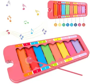 BAOLI Hot Sale 8 Scales Xylophone Kids Music Toys