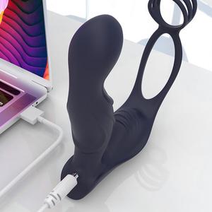 Vibrator steker Anal dengan kontrol aplikasi pemijat prostat mainan peningkat kepuasan merangsang orgasme mainan seks - Product Image 3