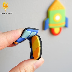 מפעל מותאם אישית <span class=keywords><strong>pvc</strong></span> מקרר רך מגנט אפוקסי מקרר אפוקסי מותאם אישית חמוד 3D למקרר גומי מקרר - Product Image 1