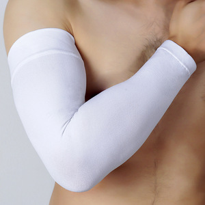 2026 Wholesale Cycling <b>Gloves</b> Elastic Cool Arm Sleeves Seamless Outdoor Wear Ice Silk Fabric Sleeves - Product Image 2