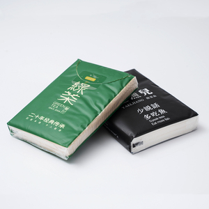 Custom logo Mini Pocket Tissue Paper Disposable Small Facial Tissue Paper Pack Individual Wrapped for Restaurant Hotel