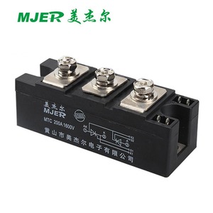 Mô-đun <span class=keywords><strong>Thyristor</strong></span> 200A 1600V H Mô-đun Khởi Động Mềm Điều Khiển Động Cơ Hàn MTC200A - Product Image 2
