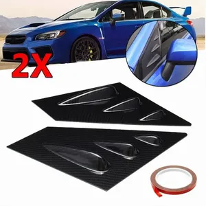 2x Cubiertas de Ventilación Laterales para Ventana Delantera de Coche con Aspecto de Fibra de Carbono para Subaru WRX STI 2015 2016 2017 2018 - Product Image 1