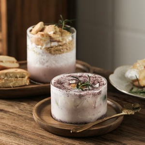 Verre à dessert, bol à glace, pot à yaourt et lait avec cuillère, sérigraphié, 190 ml et 335 ml, pour la pâtisserie et la table - Product Image 5