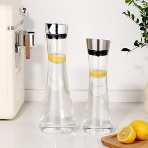 Prezzo all'ingrosso brocca di acqua tè e infusore di frutta in plastica PC materiale succo pentola di acqua brocca con coperchio SS - Product Image 1