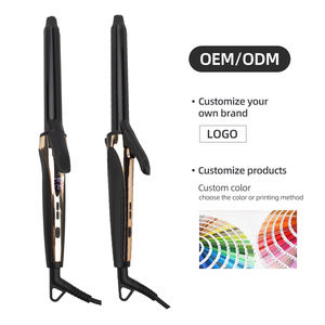 Fer à boucler électrique professionnel extra-long EFA C2033 OEM |   Barillet de 170 mm |   Chauffage rapide PTC |   Contrôle de température LED |   Utilisation hôtelière | - Product Image 1