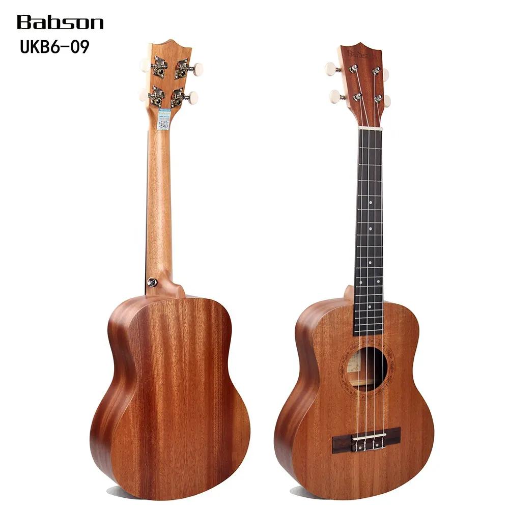 UKB6-09 Ukulele Babson 26 Inch Sapele Goedkope Muziekinstrumenten Akoestische Mooie Ukulele