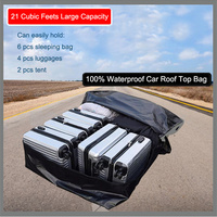 Nouveau sac de toit de voiture à la mode sac de rangement de porte-bagages de voyage en plein air sac de toit de cargaison étanche