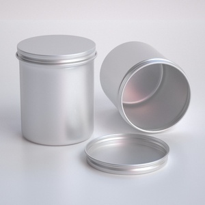Envase de Aluminio Reciclado de 500 ml, Cilindro Metálico, Envase de Hojalata para Té, Envase de Hojalata de Grado Alimenticio, Tarro de Aluminio - Product Image 1