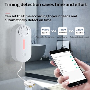 OEM logo nhà thông minh tuya BLE Wifi mực nước cảm biến âm thanh báo động không dây nước ngâm Cảm biến nước rò rỉ báo động dò - Product Image 3
