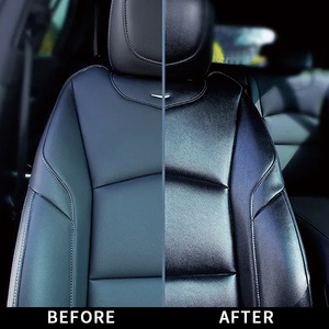 ZSZY Cat Pelapis Restorasi Cat & Kulit Interior Mobil Berbasis Lilin, Penyegel Hidrofobik Anti-Graffiti untuk Trim Jok Kulit Asli - Product Image 3