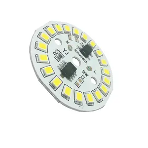 aluminum pcb circuit board 220V SMD2835 drive-free LED lamp ball bulb light board warm white pure white 3W 5W 7W 9W 12W 15W