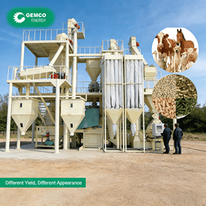 Mesin Penghancur Pakan Ayam Sapi Domba Otomatis 5 Ton/jam dari Baja Anti Karat untuk Lini Produksi Pelet Pakan - Product Image 1
