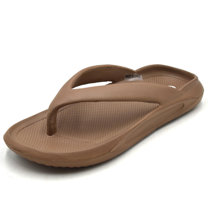 Couples Non-slip Flip Flops Lightweight EVA PE Filp-flops Slippers for Mens