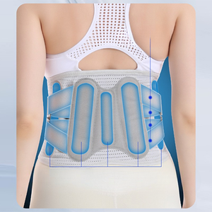RUNYI cura della <span class=keywords><strong>salute</strong></span> cinghie regolabili traspirante sport fascia da lavoro medico sollievo dal dolore della parte bassa della schiena tutore lombare per adulti - Product Image 3