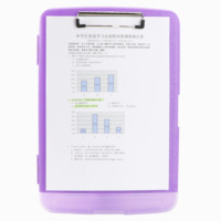 Portapapeles de Plástico Personalizado YUZMEI, Carpeta de Archivos A4 de PP, Portapapeles Brillante con Almacenamiento, Portapapeles de Enfermería