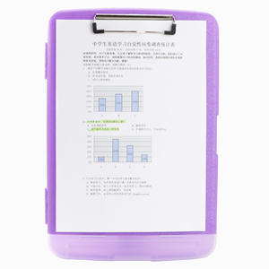 Porte-documents en plastique personnalisé YUZMEI, format A4, en PP, avec clip brillant, classeur avec rangement, porte-documents pour infirmières - Product Image 6