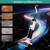 Aspirateur électrique sans fil intelligent tout-en-un multifonction pour sols, pour le nettoyage domestique