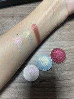 Palette de fards à paupières 4 couleurs très vendue, logo personnalisé, fard à paupières mat végétalien