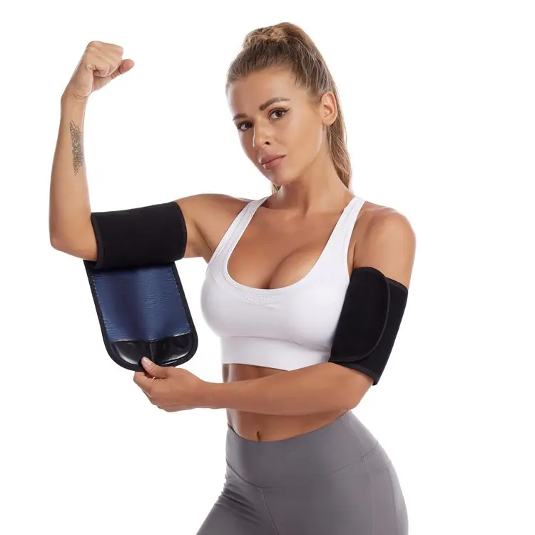 Custom Men and Women Adjustable Neoprene Sweat Sauna Arm Slimming Arm Trimmers Wraps Arm Slimmer Shaper