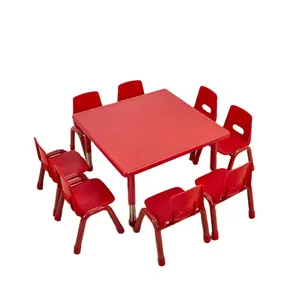 轻巧舒适学龄前儿童桌椅儿童学龄前方桌