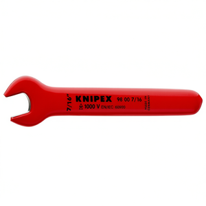 Llave de boca abierta Knipex de 7/16 pulgadas, 1000 V, aislada, fabricada en Alemania - Product Image 2