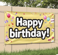 Bannière de bienvenue personnalisée en vinyle PVC imprimé, avec texte et motif sur mesure, signalétique événementielle pour la décoration de festivals et rassemblements en extérieur