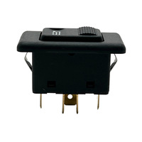 Interruptor Eléctrico para Elevalunas de Coche, Botón de Vidrio para Puerta, de Cobre, Compatible con OLIVER, Número OE