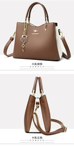 Sac fourre-tout d'été de luxe pour femmes de créateur Sac à main à bandoulière en cuir PU de qualité avec grande capacité Sac principal décontracté pour dames - Product Image 4