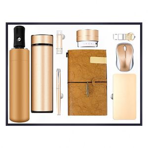 Nuevos Artículos Electrónicos de Lujo al por Mayor, Paraguas, Termo y Libreta USB con Banco de Energía para Hombre, Regalo - Product Image 3