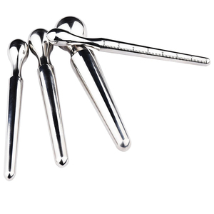 Tapón uretral de masaje de próstata de acero inoxidable grueso 4 TAMAÑO XL Delay Sex Toys <span class=keywords><strong>para</strong></span> hombres y mujeres Masturbador Masculino - Product Image 6