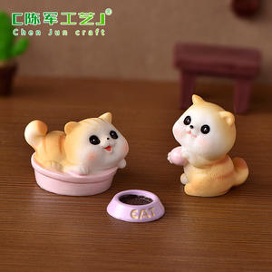 Nouvelle ligne d'accessoires pour micro-paysages <span class=keywords><strong>de</strong></span> jardinage DIY, style boule <span class=keywords><strong>de</strong></span> cristal, avec figurines en résine, Weijs - Product Image 4