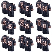 Maillot de football unisexe à col rond personnalisé par sublimation, broderie 3D, nom et numéro de l'équipe cousus, évacuation de l'humidité