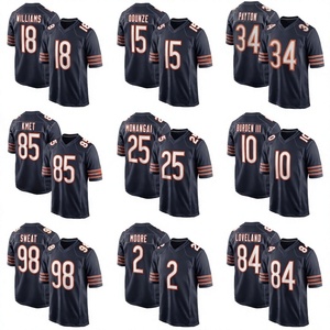 Jersey de Fútbol Personalizado con Cuello Redondo Unisex, Sublimación, Bordado 3D, Nombre y Número del Equipo, Absorbe la Humedad - Product Image 4