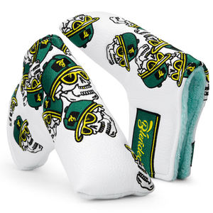 Factory Price Pu Leather <b>Golf</b> Blade Putter Club Headcover Custom Embroidery Logo <b>Golf</b> Putter <b>Head</b> <b>Cover</b> - Product Image 1