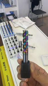 APEX - Nueva llegada: Fresa de extremo cuadrado de carburo de tungsteno personalizable OEM para fresado de aluminio - Product Image 5