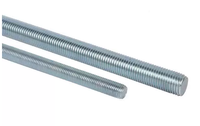 DIN975 Galvanized Carbon Steel Threaded Rod, Full Thread Stud, Fully Threaded Bolt, All-thread Screw M4 M5 M6 M8 M10 M12 DIN975