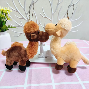 Uyeah 15Cm Mềm Sang Trọng Lạc Đà Keychain Siêu Mềm Cotton Chất Liệu Nóng Thú Nhồi Bông Búp Bê Nhỏ Tùy Chỉnh Keychain Đồ Chơi - Product Image 2