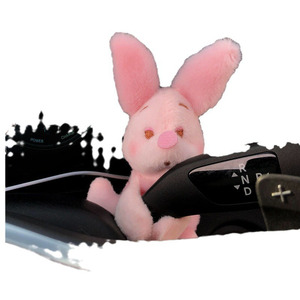 Coche piloto muñeca ornamento coche palanca de cambios señal de giro limpiaparabrisas palanca juguetes de peluche - Product Image 1