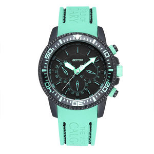 Fournisseur d'or OEM Marque Personnalisé Conception <span class=keywords><strong>Ado</strong></span> Bracelet En Caoutchouc Enfants Chronographe Sport Hommes Ensembles <span class=keywords><strong>Montre</strong></span> En Silicone - Product Image 1