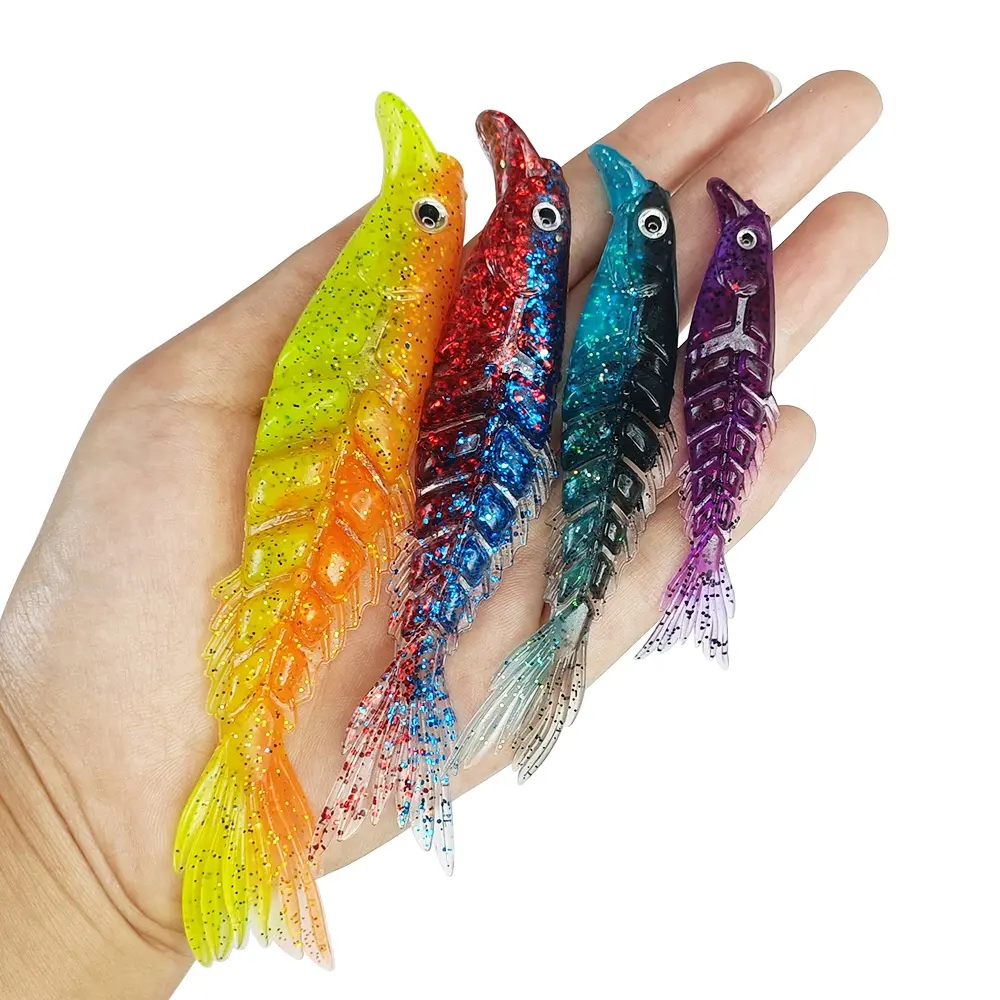 Newbility new design 8cm 10.5cm 12cm 14.5cm Fork Tail Environmental Soft Plastic Lures Fishing Swimbait