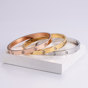 Vòng Tay Thời Trang 2022 Vòng Tay Thép Không Gỉ Vòng Tay Nữ Vòng Tay Tối Giản Cá Tính - Product Image 5