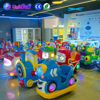 Machine de jeu d'arcade à monnayeur pour enfants, style transport, avec lumières clignotantes, idéale pour les centres commerciaux et les aires de jeux - Meilleures ventes
