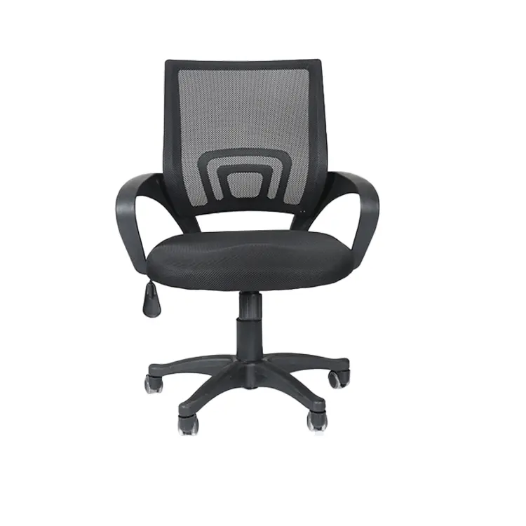 Cheap price Ergonomic High quality Mid Back All Fabric modern Executive Black Swivel net Office Seat Computer Mesh Chair