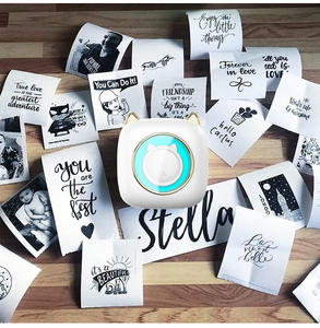 C23 recién llegado Mini impresora térmica portátil BT Oficina al aire libre 57mm bolsillo foto etiqueta factura impresora térmica adhesiva - Product Image 4